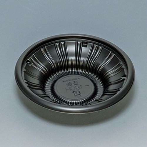 どんぶり容器 盛飯180H 本体 黒 福助工業