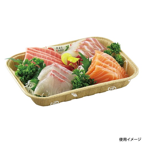 紙トレー ECウェア K19-15 クラフト 身 中央化学