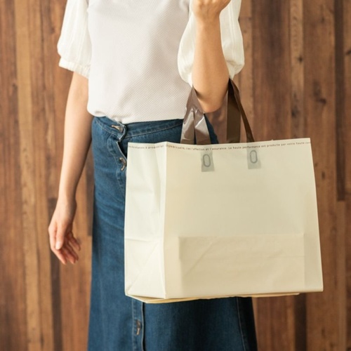 ポリ手提げ ベーシックPEワイドバッグ-M(20枚) ヘッズ