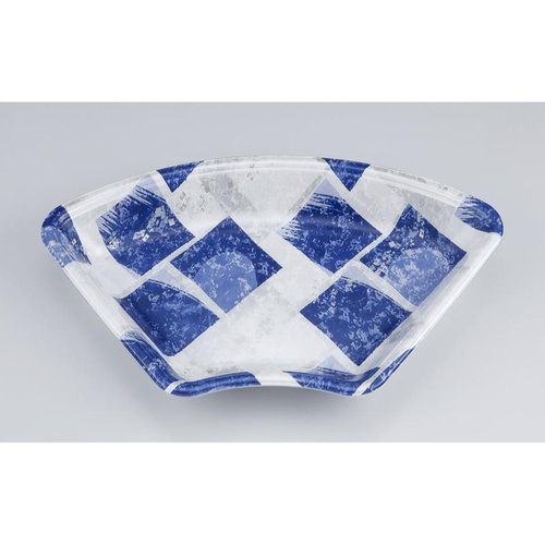 鮮魚トレー V-扇20 氷角紺 シーピー化成