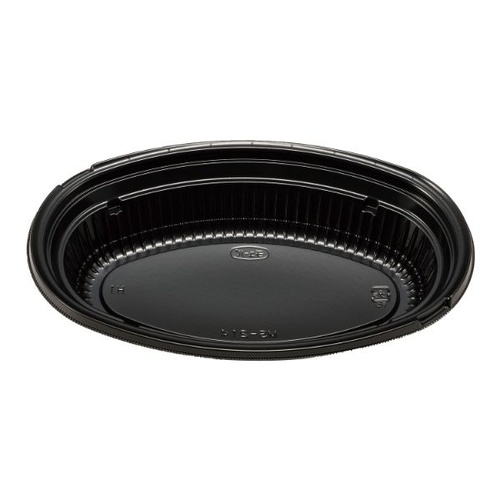 弁当容器 MS-214 黒 本体 (V) エフピコチューパ