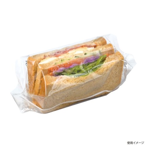 サンドウィッチ袋 CP角底サンド袋 B穴 無地 225 エフピコチューパ