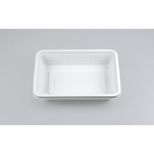 シーピー化成 弁当容器 耐熱-5 ホワイト 本体(B)