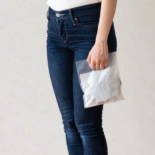 ポリ手提げ エレガントPEギフトバッグ-6(100枚) ヘッズ