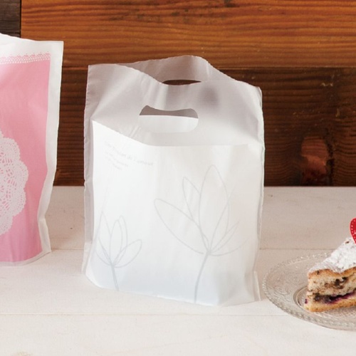 ポリ手提げ エレガントPEギフトバッグ-6(100枚) ヘッズ