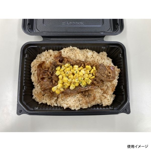 シーピー化成 弁当容器 BF-611 黒