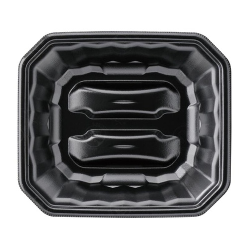 発泡トレー メガプレート20-17(37) エコ黒 エフピコ