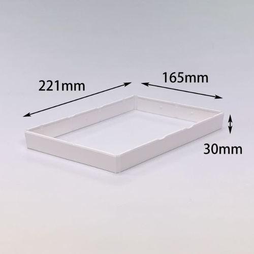 ワン折ハード H73×55 ホワイト縁