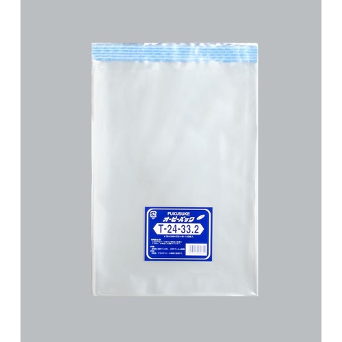 テープ有 OPP袋 オーピーパックC T-24-33.2 100枚入 福助工業