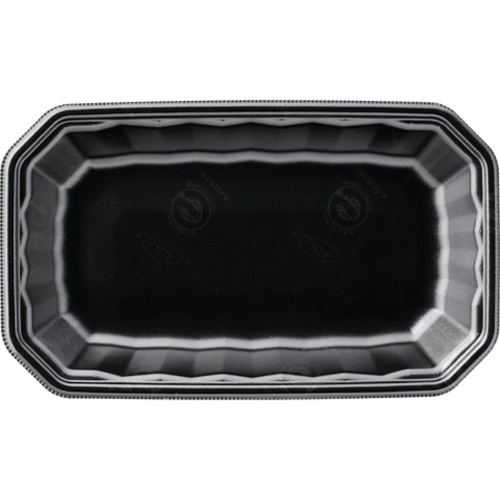 発泡トレー メガプレート25-15(30)平 エコ黒 エフピコ