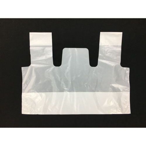 レジ袋 丼専用ベストバッグ(小) 無地 乳白 まつもと合成