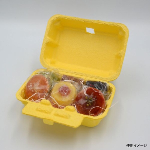 弁当容器 パルボックス(小)黄 日本モウルド工業