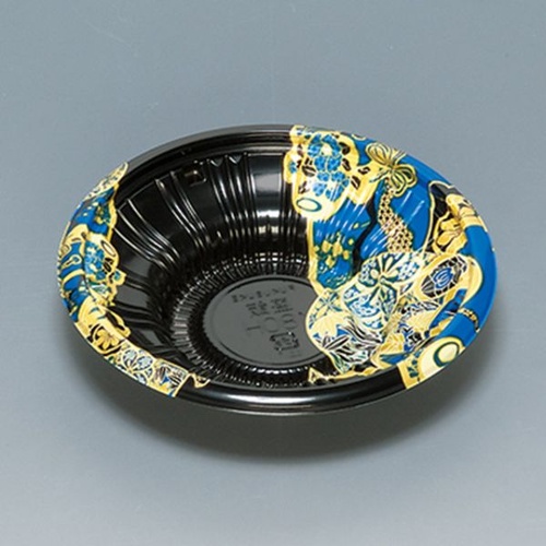 どんぶり容器 盛飯180H 本体 こづち青 福助工業