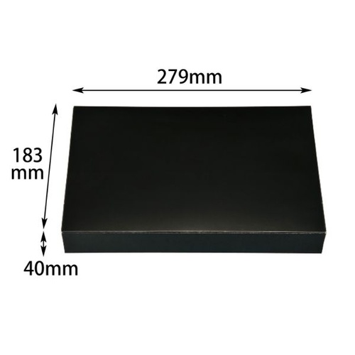 仕出し弁当容器 一体型 90-60 シャインブラック エフピコチューパ