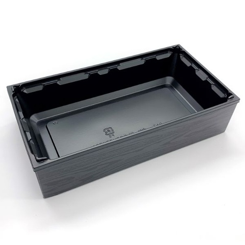 折箱 ワン折重 PH73×38A 黒 底 アクタ