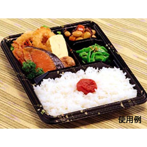 シーピー化成 弁当容器 BF弁当6 金の舞 本体 発泡