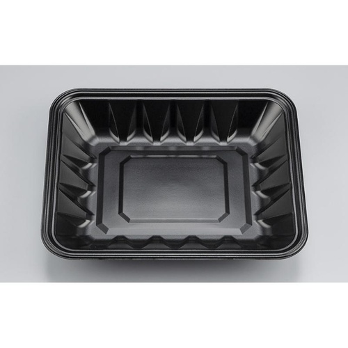 発泡トレー 新L大24-20-38 黒 シーピー化成