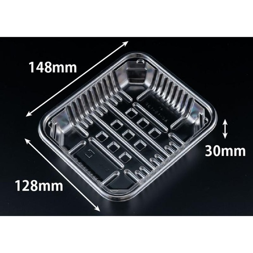 透明トレー バイオPET AC-15-13F リスパック