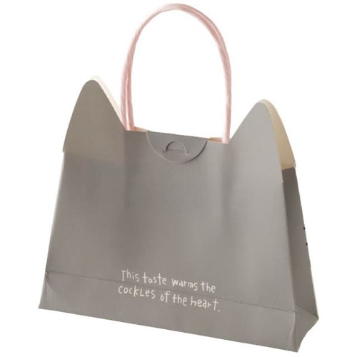 紙手提袋 スイートアニマルフラップペーパーバッグ-2 ネコ(20枚) ヘッズ