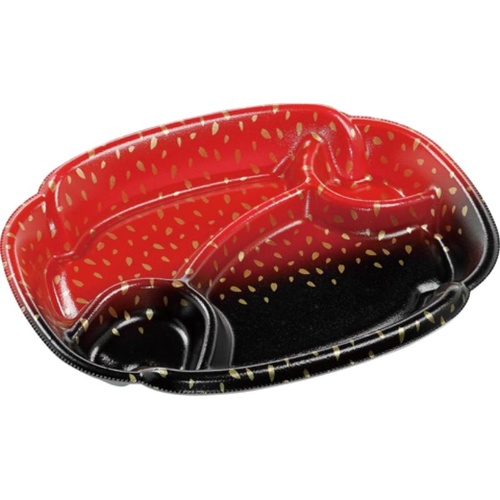 弁当容器 MFP花見膳24-19-1 花みやび赤 エフピコ