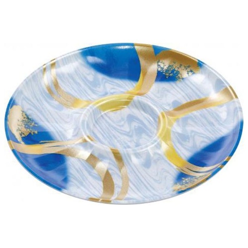 発泡トレー しゃぶしゃぶ255 本体 円熟青 エフピコ