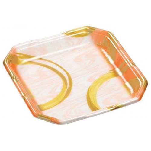 発泡トレー しゃぶしゃぶ2人浅LS 円熟オレンジ エフピコ