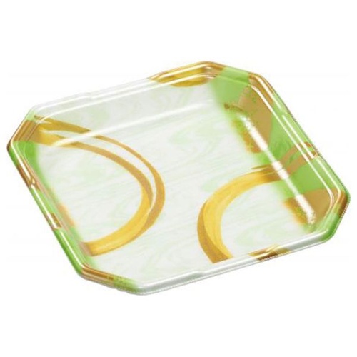 発泡トレー しゃぶしゃぶ2人浅LS 円熟緑 エフピコ