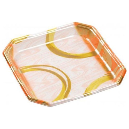 発泡トレー しゃぶしゃぶ3人浅LS 円熟オレンジ エフピコ