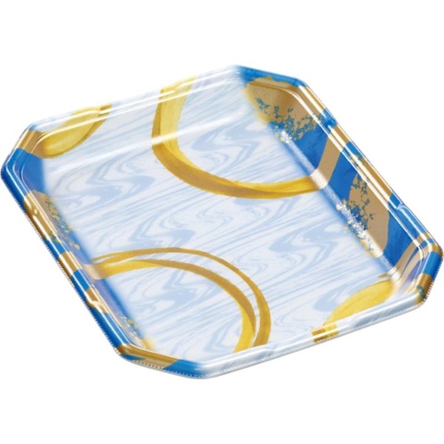 発泡トレー しゃぶしゃぶ長2.5人浅LS 円熟青 エフピコ