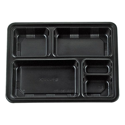 弁当容器 TSR-90-70 黒 本体 タカギ産業