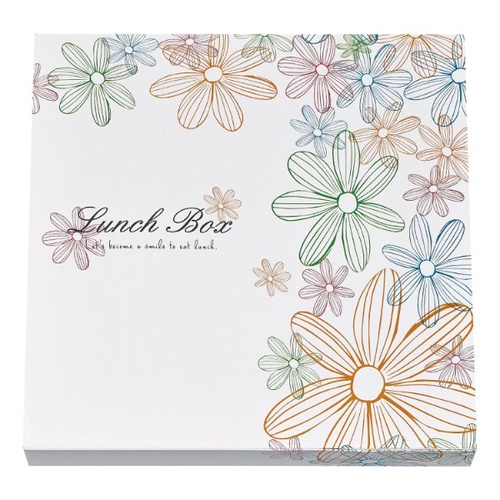 仕出し弁当容器 TSR-BOX80-80 外箱 フラワー タカギ産業