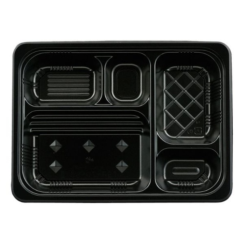 弁当容器 TSR-70-55(3) 黒 本体 タカギ産業