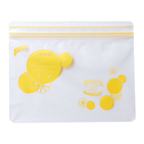 チャック付き袋 ユニパック フリーザーバッグ シトラス S 10枚入 生産日本社