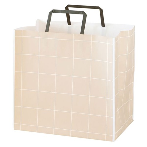 紙手提袋 SSQ-SP シンプルスクエアペーパーバッグ-S 50枚入 ヘッズ