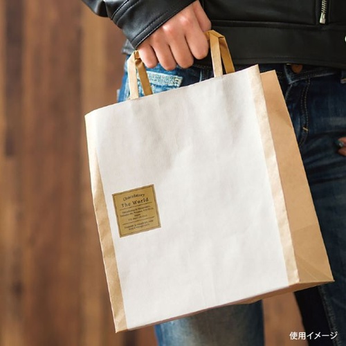 紙手提袋 SIQ-4P シンプルクオリティペーパーバッグ-4 50枚入 ヘッズ