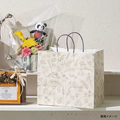 紙手提袋 BEP-1P ベルプランツペーパーバッグ-1 50枚入 ヘッズ