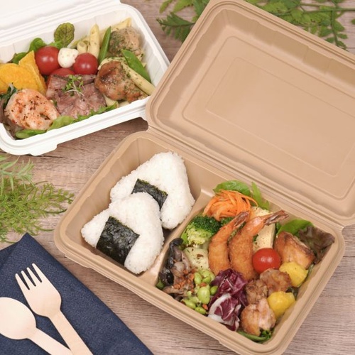 弁当容器 エコデリM クラフト