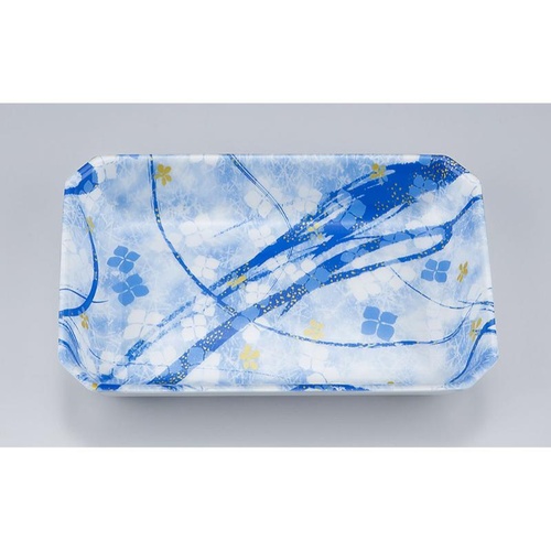 発泡トレー V-惣菜50深 よつば青 シーピー化成