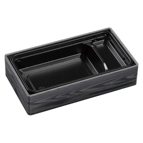 ウッド容器 WCU21-12-1(44) 焼板目黒 エフピコ