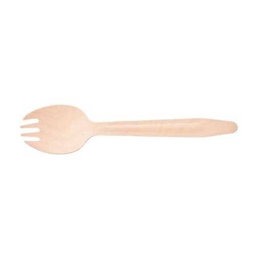 カトラリー ウッドスプーンフォーク165 単袋入 ケーピープラテック