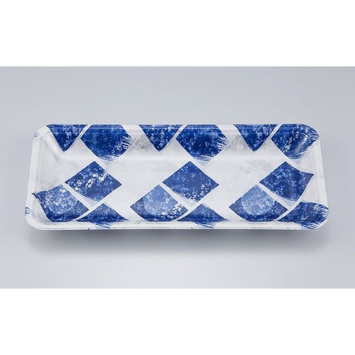 発泡トレー 新LS13-25 氷角紺 シーピー化成