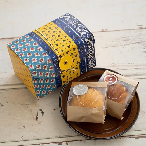 ケーキ箱 VFE-GXS ヴィンテージファブリックボックス/エテ-XS(10枚) ヘッズ