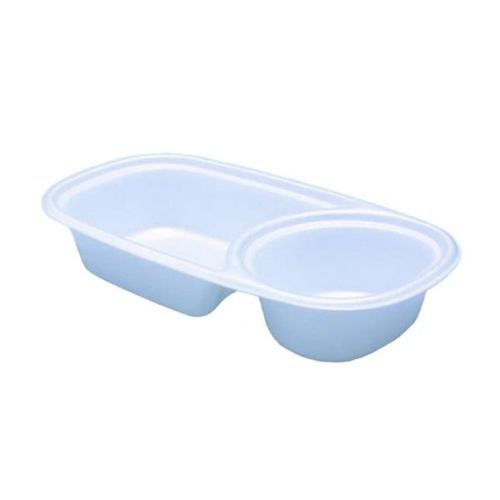 カレー容器 カレー容器 中(本体)白ラミ 青葉紙業