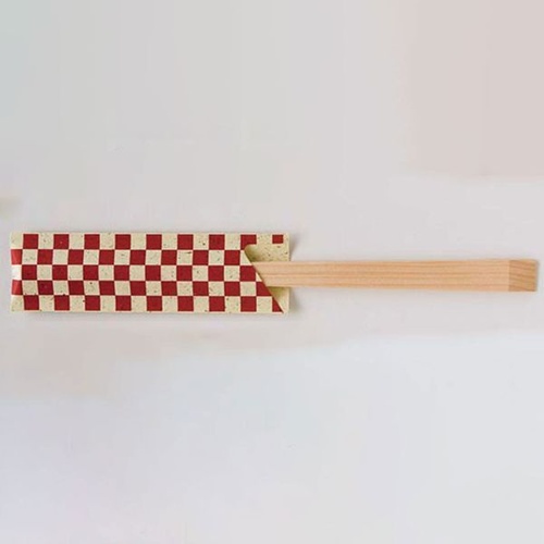 箸袋 茶の香 ちゃ-16 市松 500枚 溝端紙工印刷