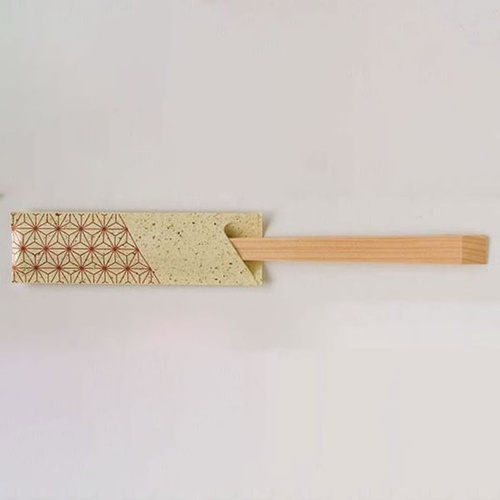 箸袋 茶の香 ちゃ-12 麻の葉 500枚 溝端紙工印刷