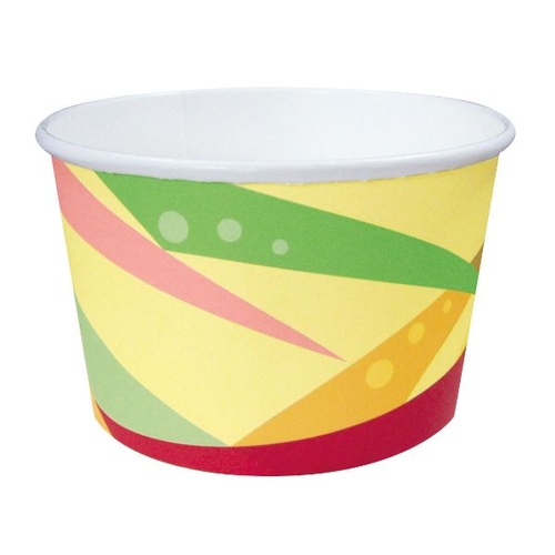 弁当容器 ペーパーバレル PB97A キャンディ OPS蓋付 北原産業