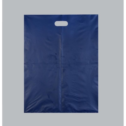 ポリ手提袋 ニュー アームバッグ HDネイビーブルー (M) 福助工業