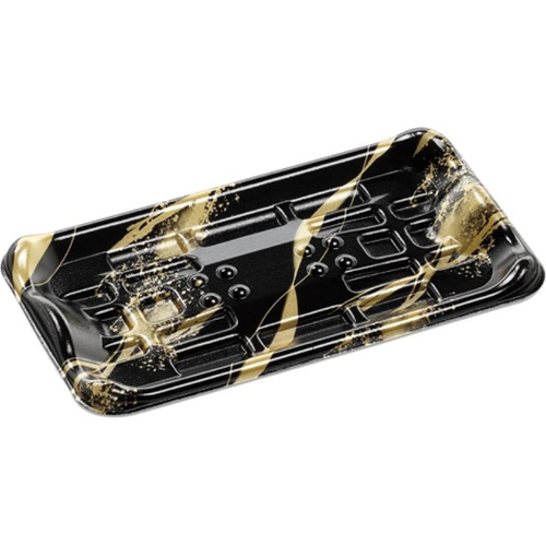 鮮魚トレー YN10-19 天川黒金 エフピコ