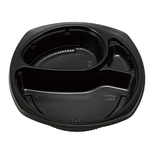 弁当容器 MS-219 黒 本体 エフピコチューパ