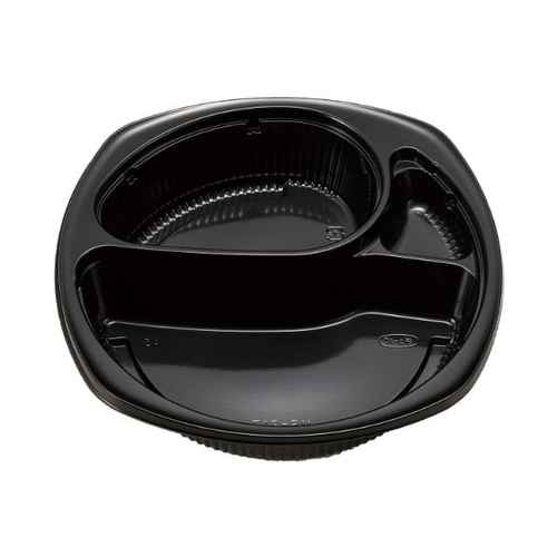 弁当容器 MS-217 黒 本体 エフピコチューパ